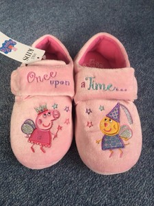 marks and spencer girls slippers