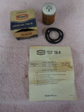 Vtg Texaco Tg-8 Gasoline Filter - Ac - Gf417 Fram Cg Puro Ep-221 - Nos Vtg Texaco Tg-8 Gasoline Filter - Ac - Gf417 Fram Cg Puro Ep-221 - Nos