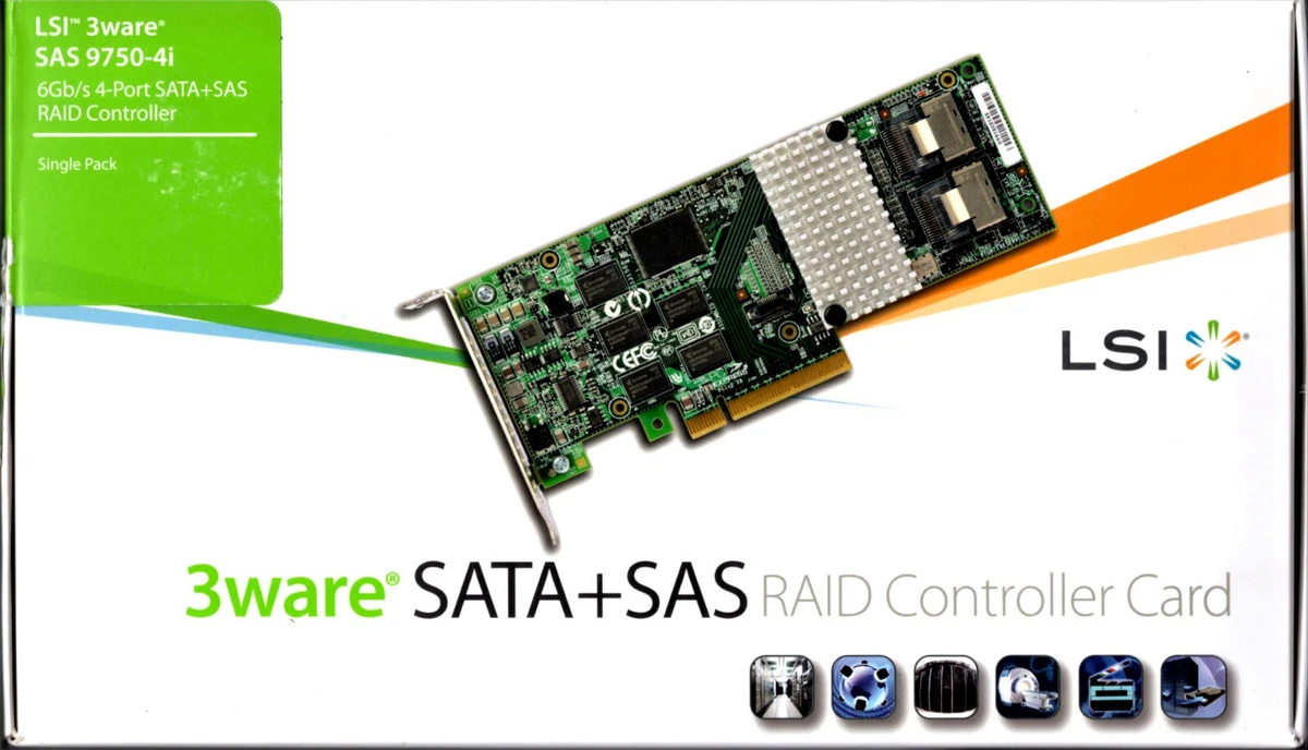 3Ware Escalade 700-0121-03 PCI-X 2-Port SATA Raid Controller Card 8006