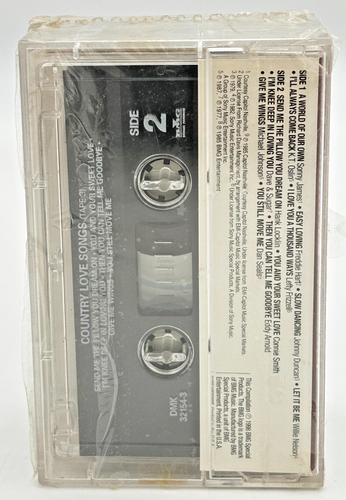 Country Love Songs by Various Artists (3-Cassette Tapes Box Set, 1998) New - Picture 2 of 6