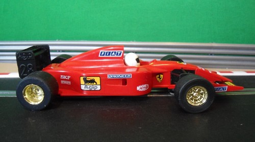 Scalextric 1:32 C550 1991 Ferrari 643 #28 Jean Alesi F1 Formula 1 Car SERVICED - Picture 4 of 7
