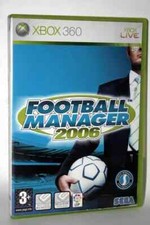 FOOTBALL MANAGER 2006 - XBOX 360 - OTTIME CONDIZIONI COPERTINA ENG