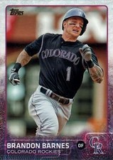 2015 Topps #492 Brandon Barnes Limited