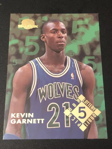 1995-96 Skybox Kevin Garnett Draft Exchange #5 Rookie