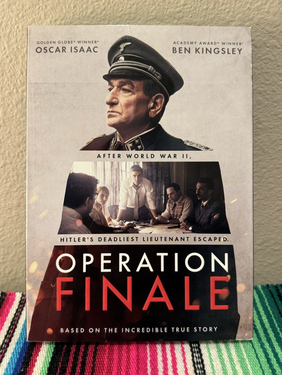 Operation Finale (DVD, 2018) World War 2 II Movie Ben
