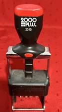 Cosco 2000 Plus Self-Inking Dater Model 2015 Month Date Year Steel Holder