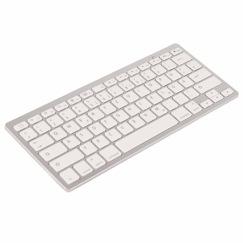 Wireless Keyboard Universal Slim Silent Wireless BT German Keyboard For IOS SLS - Picture 8 of 21