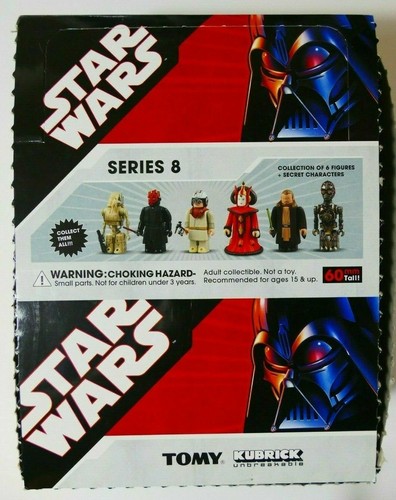 STAR WARS KUBRICK Series 8 complete set x 6 Basic Figures Medicom toy in Box - Picture 3 of 3