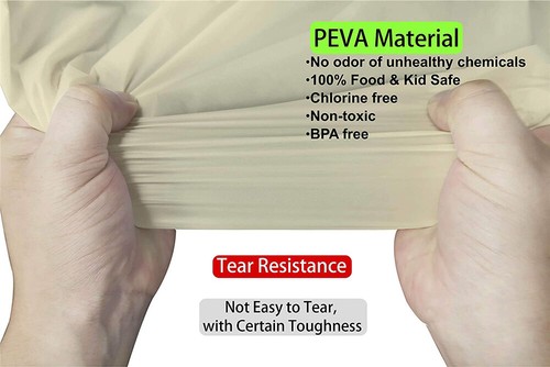Rectangle Table Cloth Protector PEVA Covering Camping Picnic Wedding Tableware - Picture 2 of 9