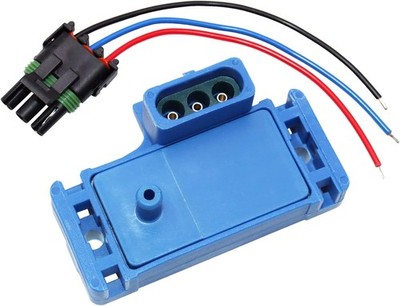 3Bar Manifold Absolute Pressure Map Sensor & Connector for GM Chevy 3 Bar Map