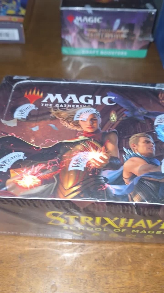 Magic The Gathering Strixhaven School Of Mages Draft Booster Display ...