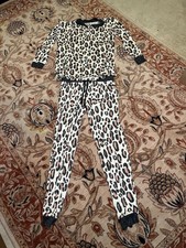 Ultrasoft animal, print long sleeve and long pants, pajamas, set size medium