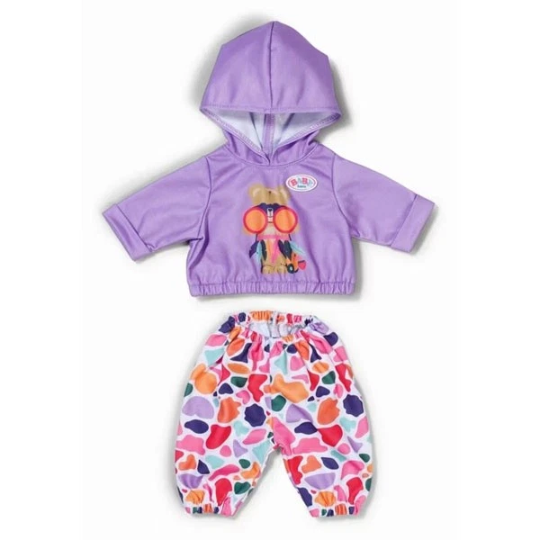 BABY BORN KLEIDUNG FÜR PUPPEN HOODIE OUTFIT 43 CM VON ZAPF NEU
