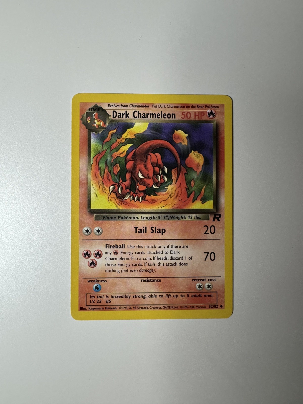 Pokemon TCG Team Rocket # 32/82 Dark Charmeleon NM-