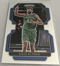 2021-22 Panini Prizm Basketball Maxi Kleber Dallas Mavericks base card #47