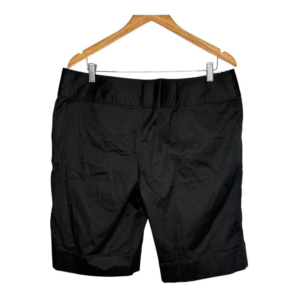 Bermudas Madison Doble Botón Negras Bolsillos Mujer Talla 14 Nuevas con Etiquetas Foto 3 de 4