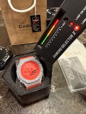 Casio G Shock GA-2100 Watch with Moissanite B...