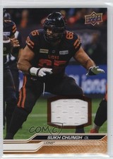 2024 Upper Deck CFL Jersey Sukh Chungh #49 1d3