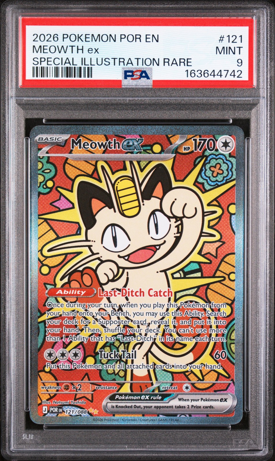 Meowth ex #121