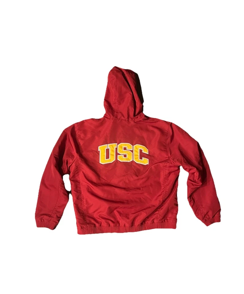 Cortavientos con Cremallera USC Trojans De Colección | Chaqueta Retro de Atletismo Universitario Foto 2 de 3