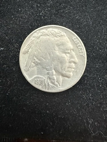 1931-S Buffalo Nickel VF Very Fine Coin Better Date!