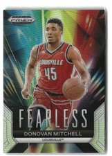 2024 Panini Prizm Draft Picks #2 Donovan Mitchell Fearless Prizms Silver