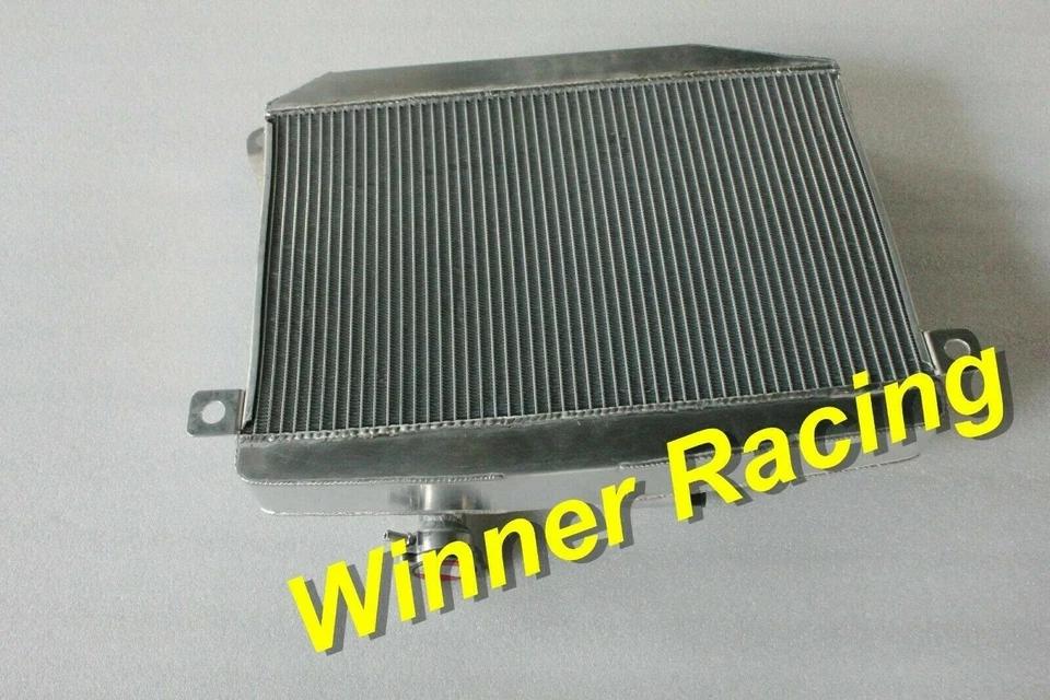 Radiador de aluminio FIT Alfa Romeo Spider y Junior Zagato 1968-1987 relleno lateral Foto 3 de 4