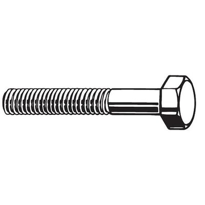 Zoro Select M04170.160.0060 Class 10.9, M16-1.50 Hex Head Cap Screw, Black