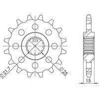 Ritzel P525 - Z14 (DIS.24506)