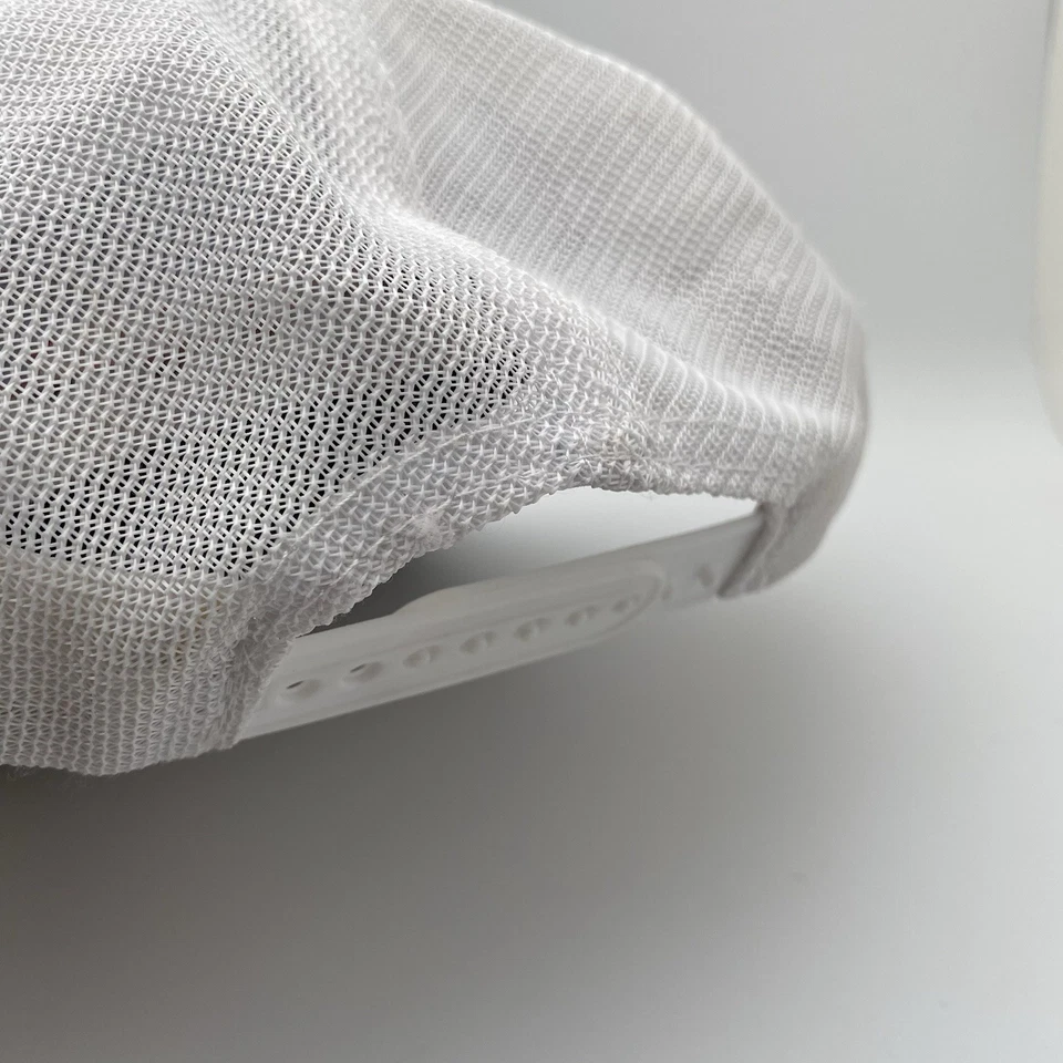 G Loomis Trucker Hat Cap Black White Mesh Back Snapback Skeleton Fish Logo - Image 4 of 4