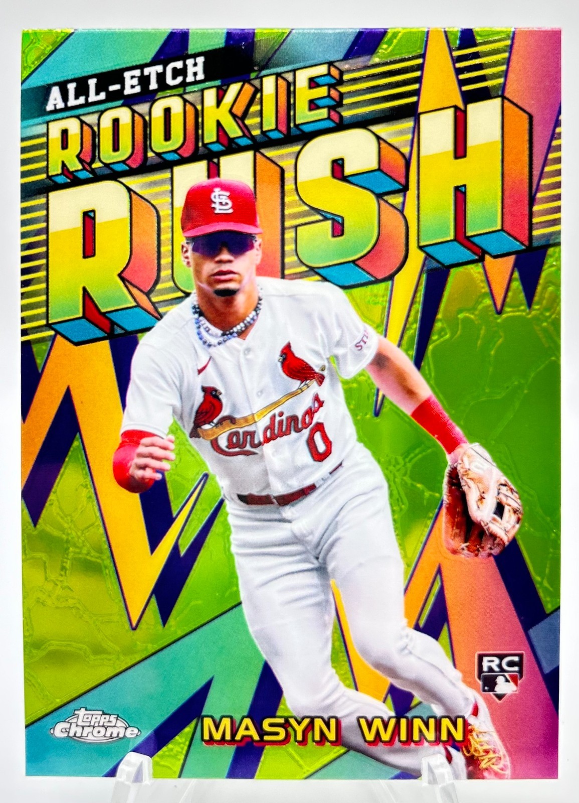 2024 Topps Chrome - All-Etch Rookie Rush Masyn Winn #CERR-9 (RC)
