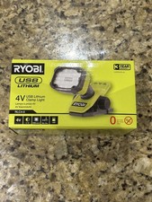  Genuine Ryobi RLC4-0 Lithium Battery Clamp Torch 4V USB Brand NEW & SEALED