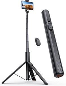 ANXRE 71" Téléphone Tripod, NT79 Stick de Selfie extensible pour téléphone cellulaire et photo Camera