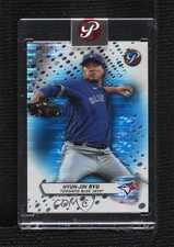 2023 Topps Pristine Blue Pristine Pulsar Refractor 10/75 Hyun-Jin Ryu #30 10no
