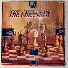 "THE CHESSMAN" NAPOLEON VS WELLINGTON THEME CHESS SET 5044 SUMMIT COLLECTION VTG