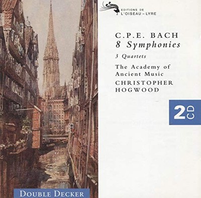 C.P.E. Bach: 8 Symphonies, 3 Quartets -  CD HPVG The Cheap Fast Free Post