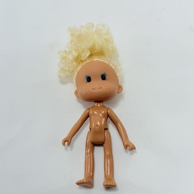 Baby Girl Doll Toy Figure Model Blonde Curly Hair Blondie Naked Nude No Clothes