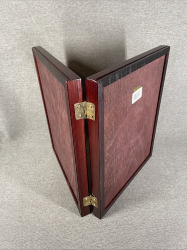 RARE WOODS Hinged Double Picture Frame 8x10 Photo Frame Desktop Collage - Picture 3 of 8
