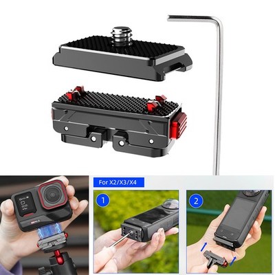 Für Insta360 Ace/Ace Pro/2/X4/X3/X2 Metall Quick Release Stand Magnetadapter