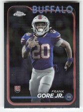 2024 Topps Chrome #260 Frank Gore Jr. Buffalo Bills RC