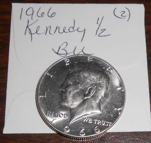 1966 KENNEDY HALF - BRILLIANT UNCIRCULATED -#2
