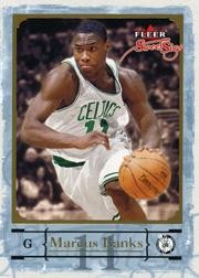 2004-05 Fleer Sweet Sigs Parallel #31 Marcus Banks /99 - BSK