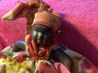 Vintage Plastic African American Ethnic Doll Figure Floral Dress *As-Is* 1950’s — photo 10