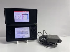 Nintendo DS Lite Handheld System - Onyx Black Tested & Working “READ”