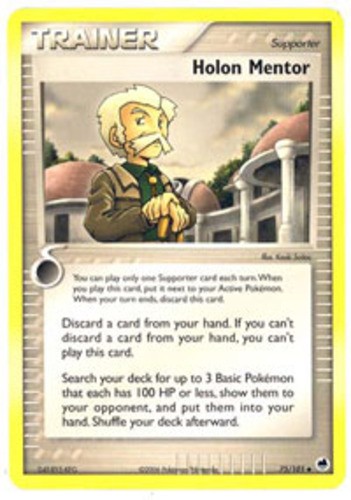 1x Holon Mentor - 75/101 - Uncommon Lightly Played Pokemon EX - Dragon Frontiers