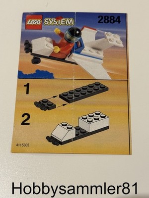 Lego 2884 System Town Bauanleitung Microlight