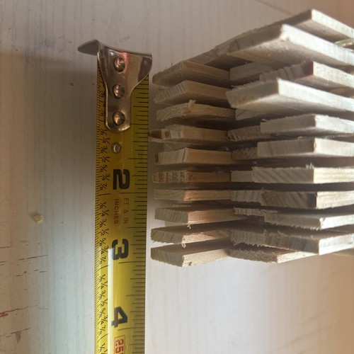 Spur G / Spur HOLZSTAPEL für Eisenbahnanlagen. Echtholz - Bild 8 von 9