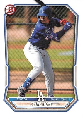 2026 Bowman Zyhir Hope Base Set
