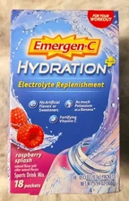 Hydration Plus Sports Electrolyte Replacement Sports Drink Mix Powder Exp 06/27