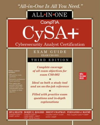 CompTIA CySA Cybersecurity Analyst Certification All-in-One Exam Gu - VERY GOOD